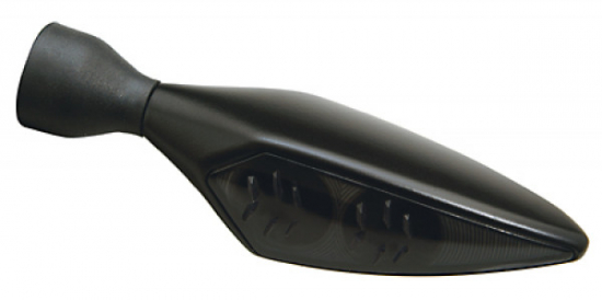 Kellermann Blinker Micro Rhombus Dark / schwarz / getön. Glas / hinten rechts - vorne links  / Stück / ECE