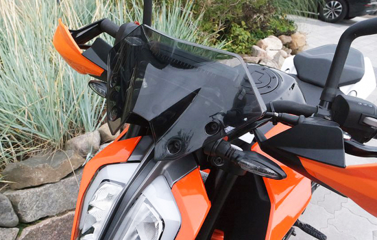 Windshield Sport - dark / New Generation / KTM 125 / 390 DUKE / ab 2017