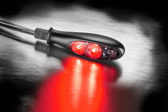 Kellermann LED - Micro S DARK DF / All-in-One Rückli-Blinker - Kombi / Paar