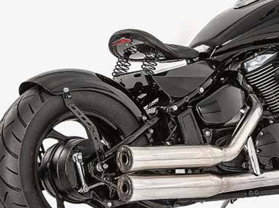 MB Bobber - Schwingsattel - Set / mit Federn / black  / Suzuki M 800 Intruder