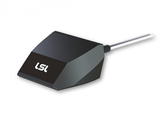 LSL - LED - Kennzeichenleuchte - NOVA-S / schwarz  - inkl. Halter - universal / E-Zeichen