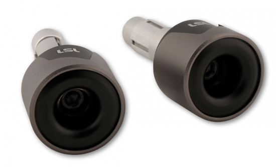 LSL Lenkergewichte - Lenkerenden / titan / universal / 7/8 - 1 Zoll - X-Bar Rohrlenker / InnenØ von 12-22 mm