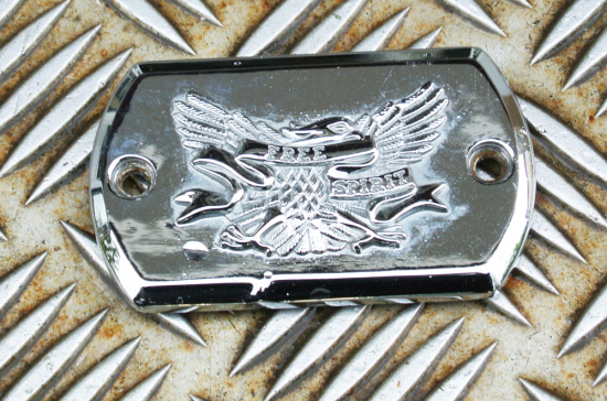 PW BREMSDECKEL "FREE EAGLE" / gebraucht / YAMAHA XVS 650 / 1100 / 950 / 1300 Chrom