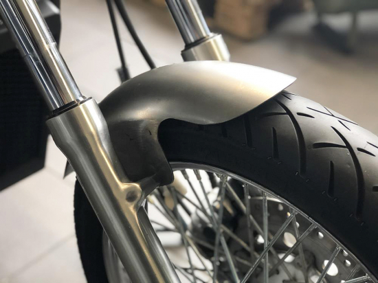 BR - Frontfender / Schutzblech / STAHL roh / Shorty - Honda VT 600 Shadow / Stahl roh