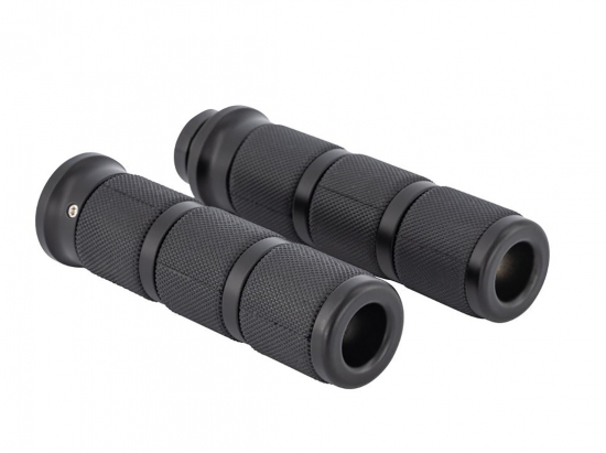 HH GRIFF-SET - Black Speed / mit Gaszugaufnahme + ohne herausnehmbare Endkappen / Suzuki / Yamaha