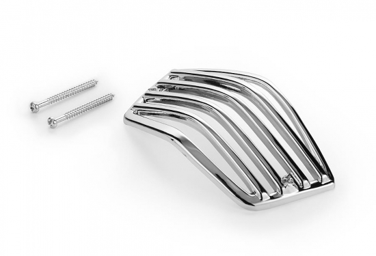 Rücklichtverkleidung - Rücklichtgrill  / Honda VT 600 Shadow / VT 1100 ACE C2 - chrom