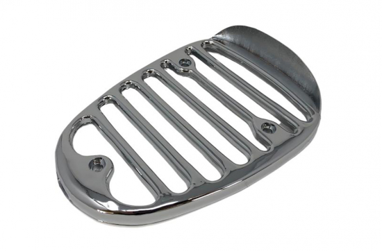 Rücklichtverkleidung - Rücklichtgrill / Yamaha XVS 650 - 1100 - Drag Star Classic - chrom