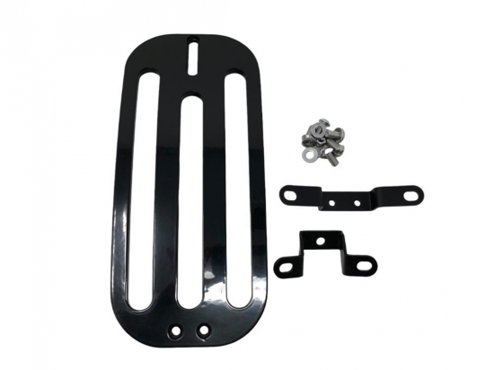 HH Gepäckträger Solorack - Billet - schwarz glänzend - Yamaha XV - XVS - für alle Midnightstar