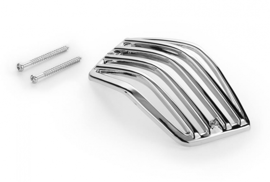 Rücklichtverkleidung - Rücklichtgrill  / Honda VT 600 Shadow / VT 1100 ACE C2 - chrom