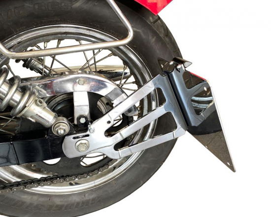 NEU: seitl. MB - KZH Kompl.-Set - chrom / Honda CMX 500 Rebel /  TÜV