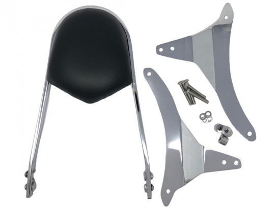 HH Sissy Bar "WIDE" / chrom / Yamaha XV 1900 Midnight Star / inkl. aller Halterungen