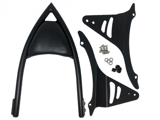 HH Sissy Bar "ARCH" / schwarz / KAWASAKI VN 900 + Classic / inkl. aller Halterungen