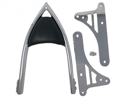 HH Sissy Bar "ARCH" / chrom / KAWASAKI VN 1500 Classic / VNT 50 D / inkl. aller Halterungen
