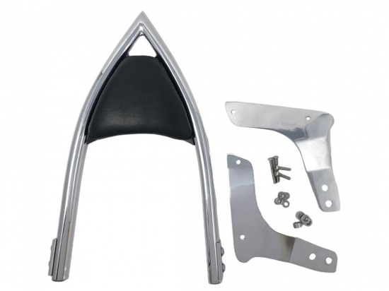 HH Sissy Bar "ARCH" / chrom / KAWASAKI VN 1500 / 1600 Mean Streak / inkl. aller Halterungen