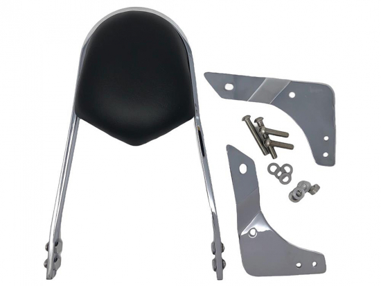 HH Sissy Bar "Wide" / chrom / 400 mm h / Honda VT 750 S / RC 58
