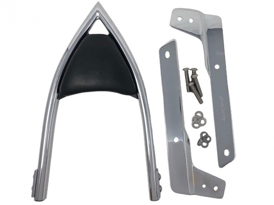 HH Sissy Bar "Arch" / chrom / 400 mm h / Honda VT 750 Black Spirit / RC 53 / inkl. aller Halterungen