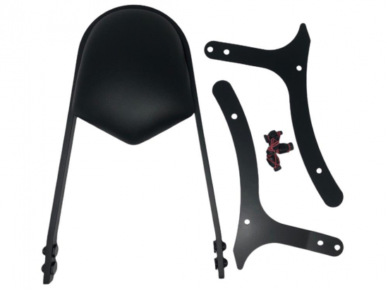 HH Sissy Bar "Wide" / schwarz / 400 mm h / Honda Rebel - CMX 1100 / RC 83