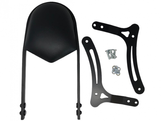 Sissy Bar "Wide" / schwarz / 400 mm h / Honda Rebel - CMX 500 / RC 56