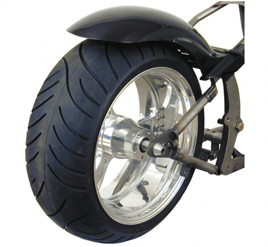 BK - Stiletto Stahlblech - Heckfender / 240 mm b  / roh / universal