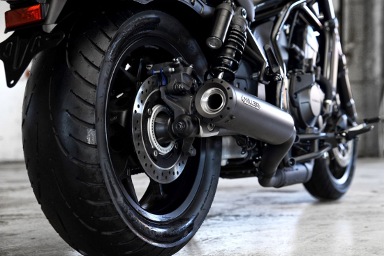 NEU: Sale: Black-Black Edition* MILLER - 2-1 - BREAKER II / Honda CMX 1100 Rebel / SlipOn / EURO 5 + / EG-BE