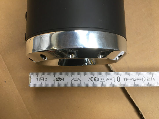 Black Sale: MILLER Universal Endschalldämpfer EVO3 - schwarz / 102 / 440 / 45 / 50 / ABE