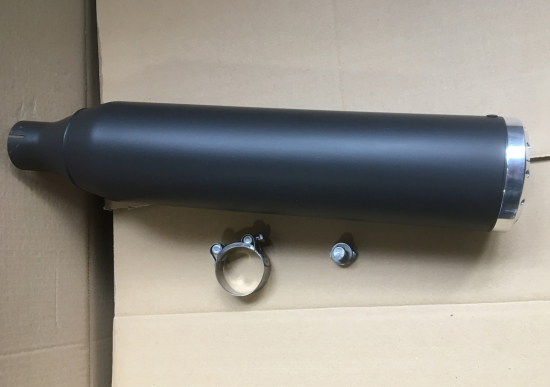 Black Sale: MILLER Universal Endschalldämpfer EVO3 - schwarz / 102 / 440 / 45 / 50 / ABE