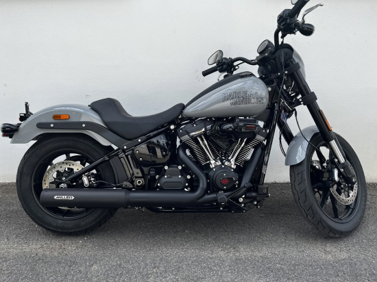 MILLER - Liberty black + Standard black - SlipOn - Euro 5+ / HD Softail - Street Bob / 117 CUI / EG-BE