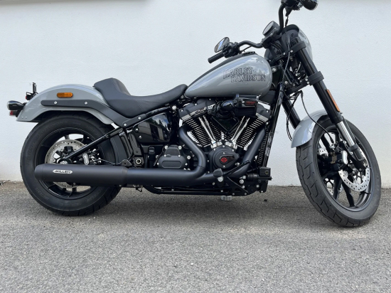 MILLER - Liberty black + Tapered black - SlipOn - Euro 5+ / HD Softail - Street Bob / 117 CUI / EG-BE