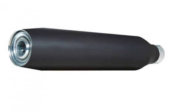 MILLER Universal Endschalldämpfer RETRO / schwarz / 85 / 420 / 45 - 38 / ABE