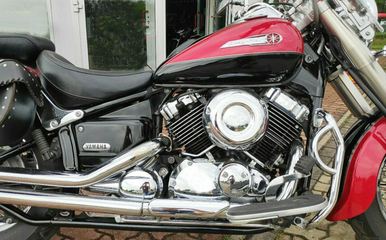 Yamaha - Original - Sturzbügel, klein, gebraucht / chrom / Yamaha XVS 650 DragStar - Custom + Classic