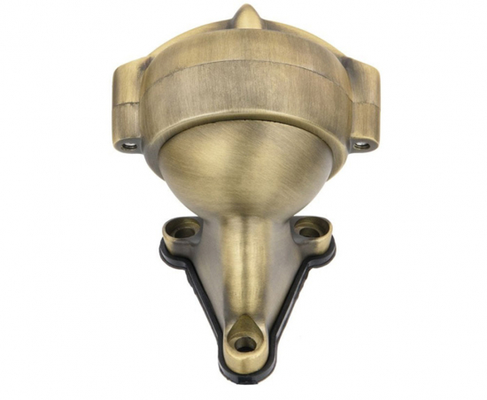 LED Vintage - Rücklicht - Bullet Style 1 / Messing / mit Halter / E-Zeichen