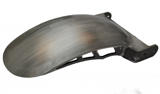 BR - HECKFENDER Stiletto Smooth / Stahlblech 215 mm / 3er Cut / HD Dyna 06 - 17 / Tüv