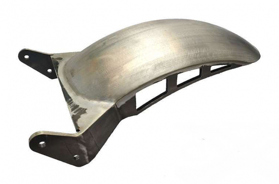 HECKFENDER Stiletto Smooth / Steel / 3er-Cut / mittig / FatBoy - Breakout 18-up / Tüv