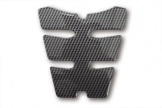 Tankpad - Tankschutz - Skull - klein - Carbon-Optik / Kratzerschutz universal