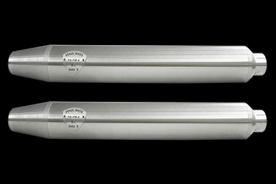 SALE: PENZL Neo Classic - Auspuffset verstellb. / chrom / Harley Sportster / - 03 / EG-BE