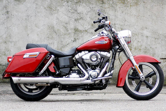 PENZL Retro Line Auspuffset / verstellbar / chrom / Harley Dyna Switchback / 2012 - 16 / EG-BE