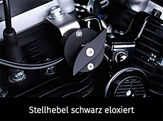 Preview: Sale: PENZL - H.D. Softail Springer -  bis Bj. 2003 - PM NEO-CLASSIC - Auspuffset - chrom / ESD / EG-BE