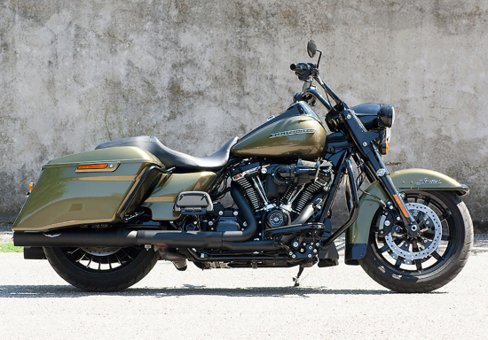 PENZL - V2-Speed Auspuff / elek. verstellb. / schwarz-matt / Harley Davidson Tourer / ME 107 / ME 114 / EG-BE