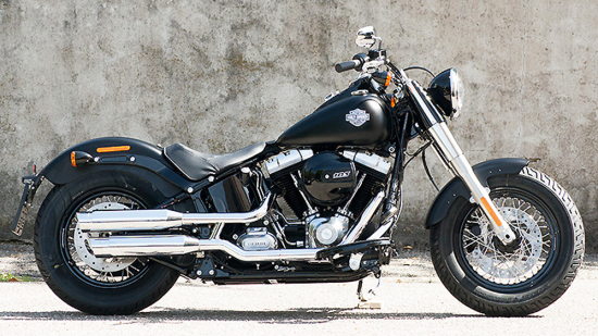 PENZL - V2-Speed Auspuffset verstellb. / Chrom / Harley Softail / 08-17 / EG-BE
