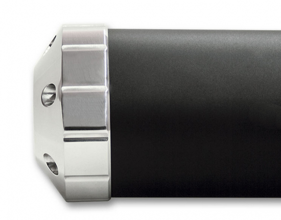 SALE: PENZL V2-Speed Auspuffset elektr. verstellb. / Euro 4 / cera. black / Indian Scout / ab 17 / EG-BE