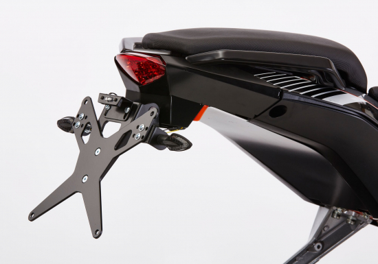 Protech - Kennzeichenhalter X-Shape - inkl. Reflektor + LED-Leuchte  / black / KTM RC 125 / ab 2017