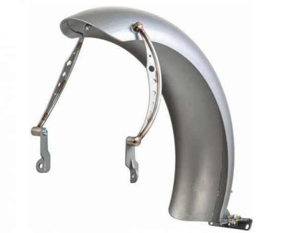 Rick´s - Bobber - Schwing-Heckfender - Set long / Stahl roh / 150 mm / HD Softail 08 - 17