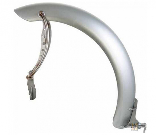 Rick´s - Bobber - Schwing-Heckfender - Set long / Stahl roh / 150 mm / HD Softail 08 - 17