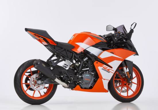 Protech - Kennzeichenhalter X-Shape - inkl. Reflektor + LED-Leuchte  / black / KTM RC 125 / ab 2017
