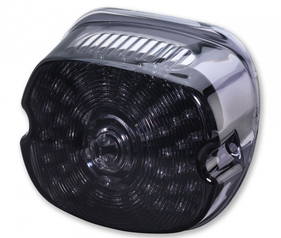 Harley DARK-CUSTOM LED-RÜCKLICHT / Harley - Smoke-Black / HD div. Modelle / KZH-Beleuchtung oben