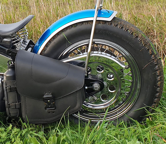 BR - Bobber - Mitschwing - Heckfender - Kit / Harley Softail / 140 b / Stahlblech roh