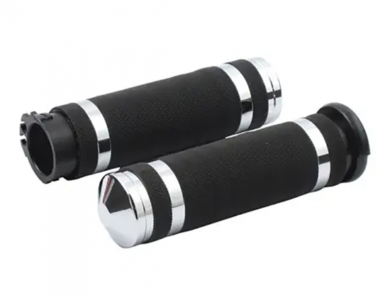 Preview: TB GRIFF - SET - 1" - Harley - Avon Air Cusion - Super Sport Griffe / Chrom