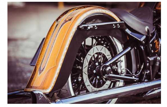 TB AIR-RIDE - SUSPENSION KIT / HD Softail ab 2018 ( ausser Breakout, FatBoy, FXDR)  1 Kit / TÜV