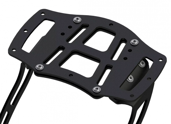 Custom - Gepäckbrücke - V2 - groß - ca 31 cm b / black / für Custom Gepäckträger // Harley + universal
