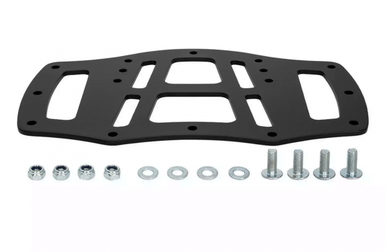 Custom - Gepäckbrücke - V2 - groß - ca 31 cm b / black / für Custom Gepäckträger // Harley + universal